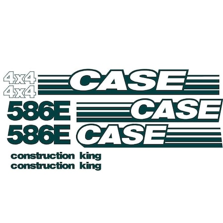 Aftermarket Decal Set CASE586ENSDECALSET